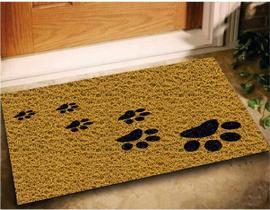 Tapete Capacho Patinhas Pegadas Pet Dog 60x40 Cachorro Casa