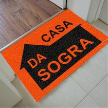 Tapete Capacho Personalizado - Casa da sogra 60x40