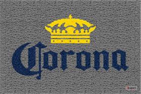 Tapete Capacho Personalizado Corona 60X40 Tapete Capacho Personalizado Corona 60X40