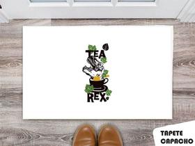 Tapete Capacho Personalizado Dinossauro Tea rex