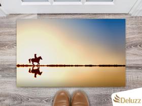 Tapete Capacho Personalizado Divertido Animais Exóticos Selvagens