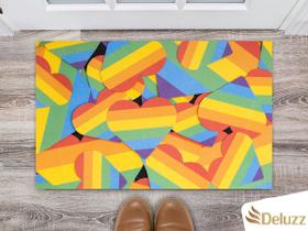 Tapete Capacho Personalizado Divertido Coleção Estampas LGBTQIA+