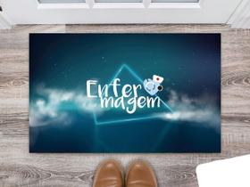 Tapete Capacho Personalizado Divertido Coleção Presente Profissões