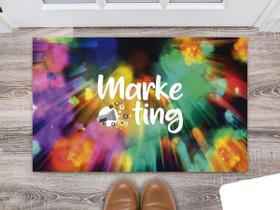 Tapete Capacho Personalizado Divertido Coleção Presente Profissões