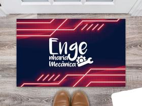 Tapete Capacho Personalizado Divertido Coleção Presente Profissões