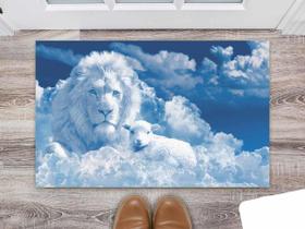 Tapete Capacho Personalizado Divertido Estampas Evangélico Católico