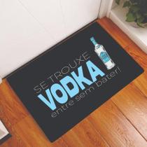 Tapete Capacho Personalizado Divertido Se Trouxe Vodka