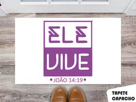 Tapete Capacho Personalizado Ele Vive Tapete Capacho Personalizado Ele Vive