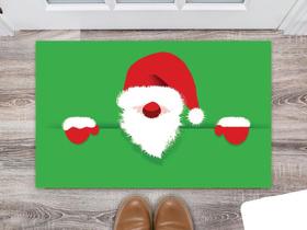 Tapete Capacho Personalizado Envelope Papai Noel