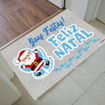 Tapete Capacho Personalizado Feliz Natal Modelo 3
