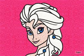 Tapete Capacho Personalizado Frozen 60X40 Tapete Capacho Personalizado Frozen 60X40