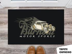 Tapete Capacho Personalizado Motor Sports - Criative Gifts