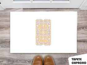 Tapete Capacho Personalizado Never Things Can Go Wrong