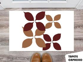 Tapete Capacho Personalizado Simples Brown Tapete Capacho Personalizado Simples Brown