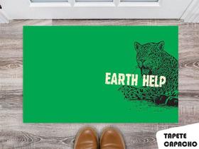 Tapete Capacho Personalizado Tigre Earth Help Tapete Capacho Personalizado Tigre Earth Help