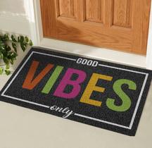 Tapete Capacho Porta Bem Vindo Entrada Antiderrapante Oferta