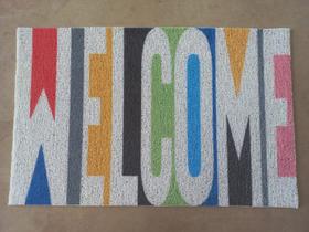 Tapete Capacho Porta Bem Vindo Entrada Antiderrapante Oferta