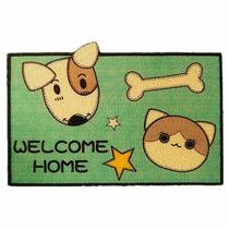 Tapete Capacho PVC Hudson Home Pets Colorido 60x40cm Tapete Capacho PVC Hudson Home Pets Colorido 60x40cm