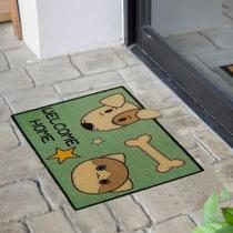 Tapete Capacho PVC Hudson Home Pets Colorido 60x40cm