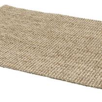 Tapete Capacho Retangular Liso Sisal Bege 30X60 Cm Apaeb