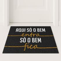Tapete Capacho SO O BEM ENTRA SO O BEM FICA 60x40 Decor Casa Tapete Capacho SO O BEM ENTRA SO O BEM FICA 60x40 Decor Casa