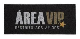 Tapete Capacho Vinil Area Vip 30x70 Print Kapazi