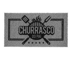 Tapete Capacho Vinil Churrasco Do Pai 75x40 Home Kapazi Tapete Capacho Vinil Churrasco Do Pai 75x40 Home Kapazi