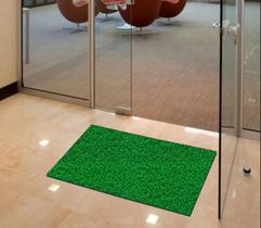 Tapete Capacho Vinil Liso Verde Bandeira Vários tamanhos Tapete Capacho Vinil Liso Verde Bandeira Vários tamanhos