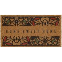 Tapete Capacho Vinil Terral Kapazi 40x75cm Flores (Home Sweet Home) Tapete Capacho Vinil Terral Kapazi 40x75cm Flores (Home Sweet Home)