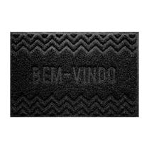Tapete Capacho Vinilico Zigzag 40x60cm Uzoo Porta Entrada Decoração Antiderrapante Tapete Capacho Vinilico Zigzag 40x60cm Uzoo Porta Entrada Decoração Antiderrapante