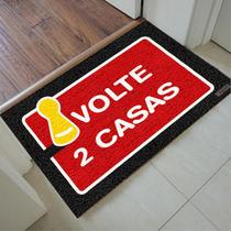 Tapete Capacho Volte 2 Casas 60x40cm Tapete Capacho Volte 2 Casas 60x40cm