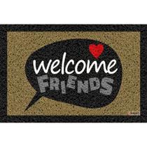 Tapete Capacho Welcome Friends 60X40