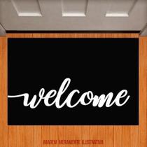 Tapete Capacho - Welcome