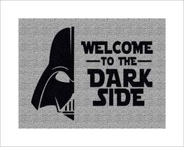 Tapete Capacho Welcome To The Dark Side