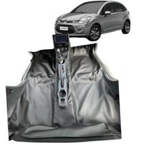 Tapete carpete assoalho citroen C3 2012/2020 grafite fosco Tapete carpete assoalho citroen C3 2012/2020 grafite fosco