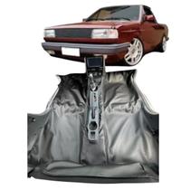 Tapete Carpete Assoalho Vinil grafite Fosco Saveiro Quadrada