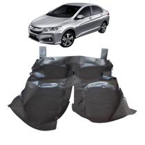 Tapete CARPETE Automotivo Honda City 2014/2021 Preto Fosco Tapete CARPETE Automotivo Honda City 2014/2021 Preto Fosco