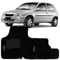 Tapete Carpete Bordado Corsa Wind Hatch - 94 A 02 / Preto (Jogo 5 peças) Tapete Carpete Bordado Corsa Wind Hatch - 94 A 02 / Preto (Jogo 5 peças)