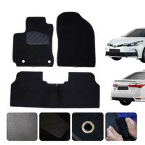 Tapete Carpete Corolla XEi 2018 e 2019 Antiderrapante Sob Medida Exclusivo Preto Black Friday Tapete Carpete Corolla XEi 2018 e 2019 Antiderrapante Sob Medida Exclusivo Preto Black Friday