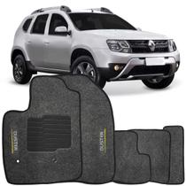 Tapete Carpete Duster 2016 à 2019 Logo Bordado Jogo 5 Peças Personalizado Automotivo Tapete Carpete Duster 2016 à 2019 Logo Bordado Jogo 5 Peças Personalizado Automotivo