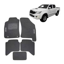 Tapete Carpete Grafite Hilux 2005 A 2012 Tapete Carpete Grafite Hilux 2005 A 2012
