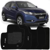 Tapete Carpete Hrv 2015 à 2018 Logo Bordado Jogo 5 Peças Personalizado Automotivo