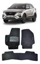 Tapete Carpete Hyundai Creta 2017 A 2019 Bordado Jogo - 500.602GRF Tapete Carpete Hyundai Creta 2017 A 2019 Bordado Jogo - 500.602GRF