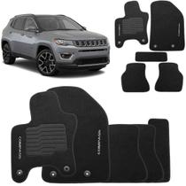 Tapete Carpete Jeep Compass Linha Luxo 10Mm