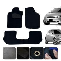 Tapete Carpete para Carro para Ford Ka antigo 2008 a 2012 13 Pçs Cor Preta 3 peças Linha Conforto Tapete Carpete para Carro para Ford Ka antigo 2008 a 2012 13 Pçs Cor Preta 3 peças Linha Conforto
