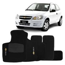 Tapete Carpete para Celta 2000 a 2015 Preto Jogo 5 Peças Automotivo Tapete Carpete para Celta 2000 a 2015 Preto Jogo 5 Peças Automotivo