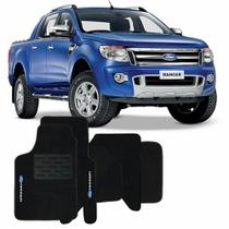Tapete Carpete Preto Ranger 2014/2021 Nome Bordado 05 Peças Tapete Carpete Preto Ranger 2014/2021 Nome Bordado 05 Peças