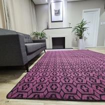 Tapete Carpete Sala Quarto Elegante Geométrico 1,50 X 2,00