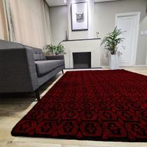 Tapete Carpete Sala Quarto Elegante Geométrico 1,50 X 2,00