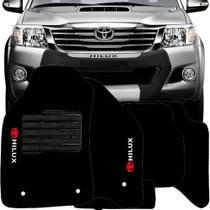 Tapete Carpete Tevic Toyota Hilux 2013 14 15 Cabine Dupla